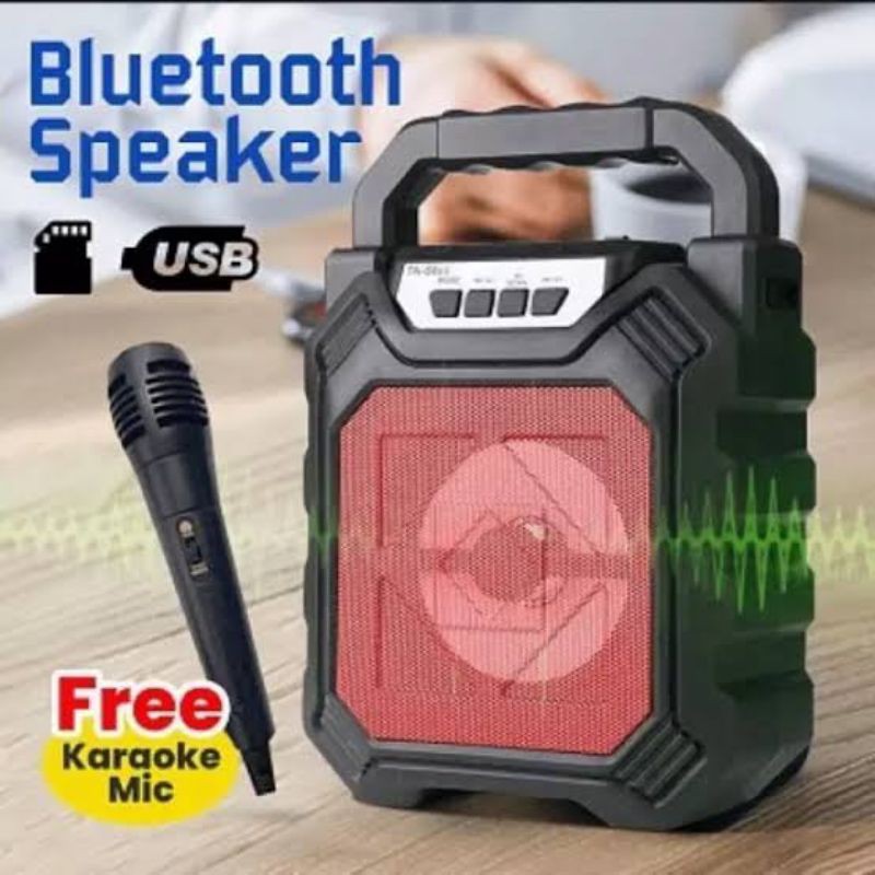 speaker Bluetooth 5W RMS Free Mikrophone