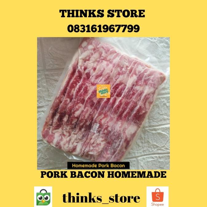 

MAKANAN BEKU / PORK BACON BABI 1 KG FROZEN (NON HALAL) - GOJEK/GRAB ONLY NON COD