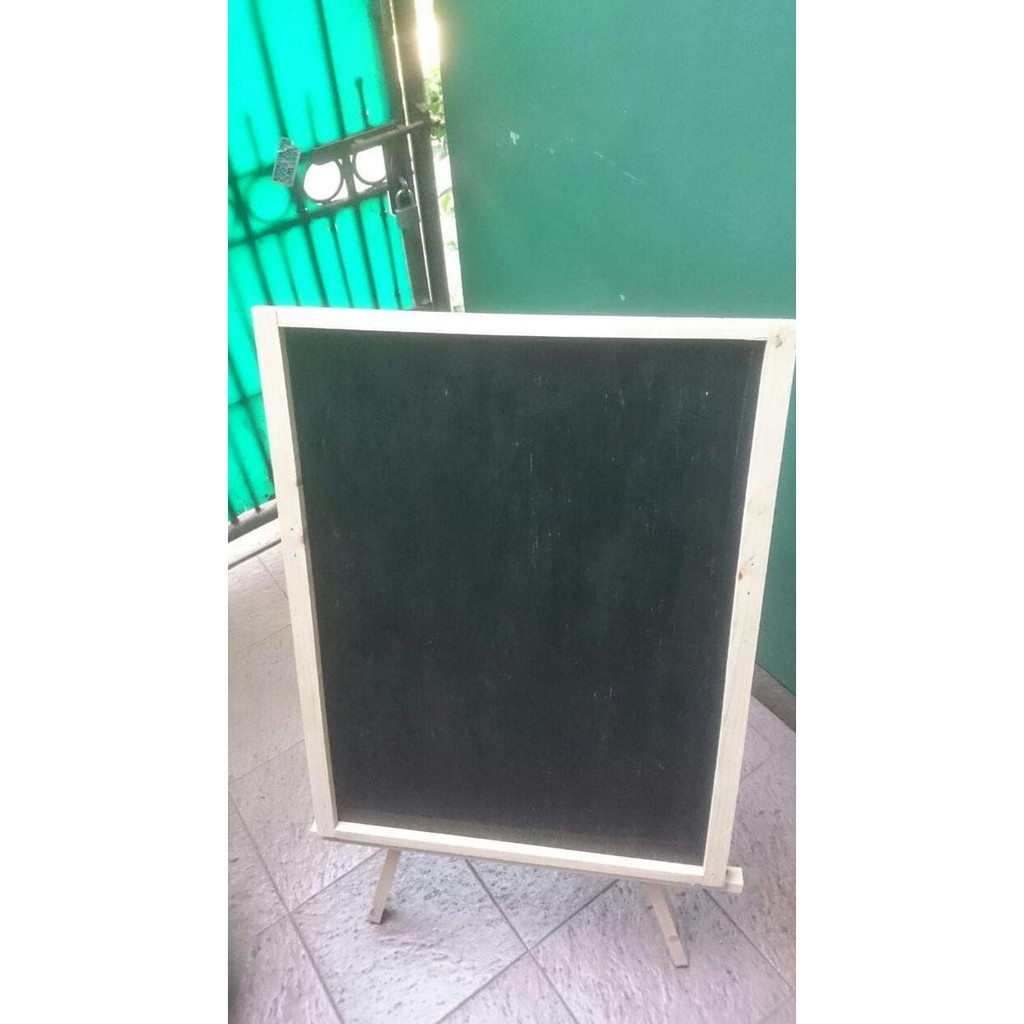 

Ready Stok! Papan Tulis Kapur Cafe, 80 X 60 Cm Menu, Promosi, Black Board. Murah