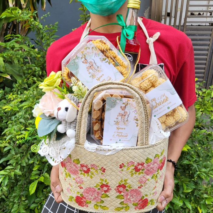 

Paket box hampers lebaran parcel idul fitri ramadhan kue kering 120