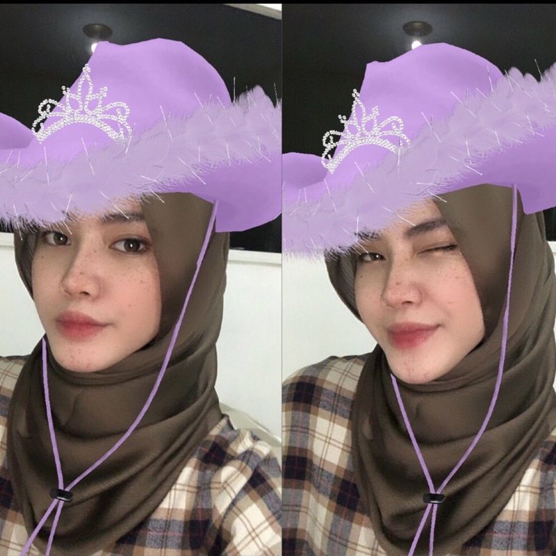 Pashmina Premium Satin Silk Malaysia Textured Crinkle (JAHIT TEPI KECIL SUPER RAPI)-3