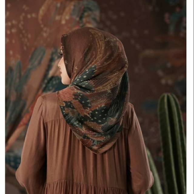 New buttonscarves opuntia RUSSET