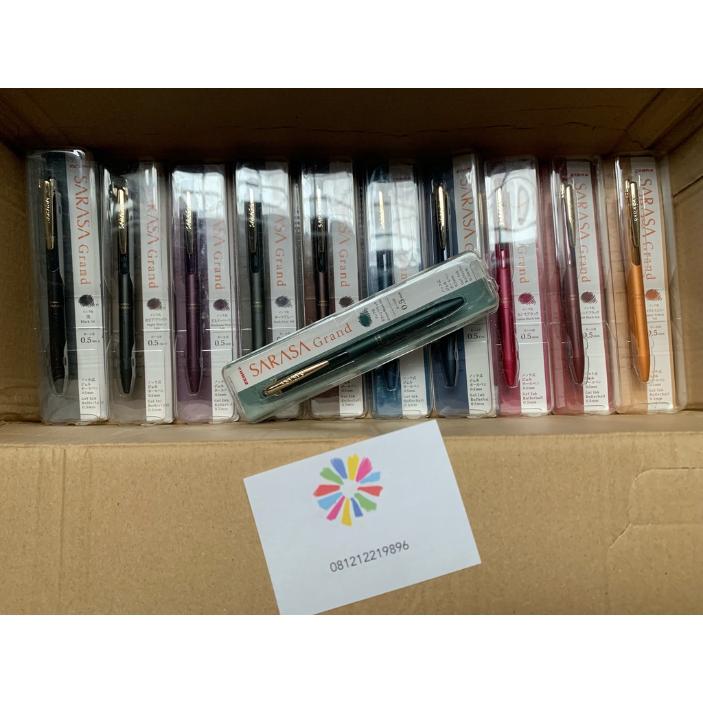 

RK Zebra Sarasa Grand 0.5 mm Gel Ballpoint Pen Vintage