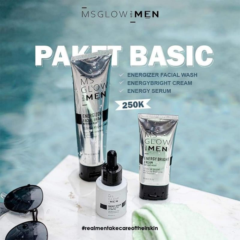 MS GLOW Men // Paket Basic // Satuan
