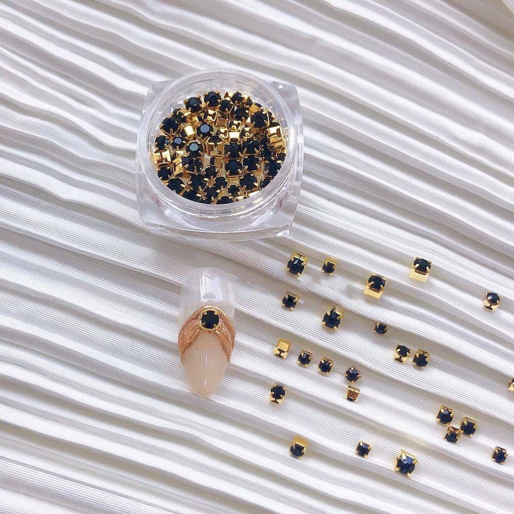 AUGUSTINA Agustina Kuku Rhinestones Manicure Super Flash Claw Diamond Nail Art Drills Zirkon Kristal DIY Nail Art Dekorasi