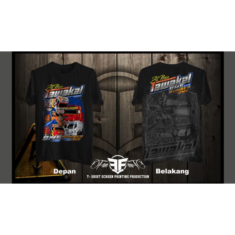 kaos truk all new tawakal ( ORI)