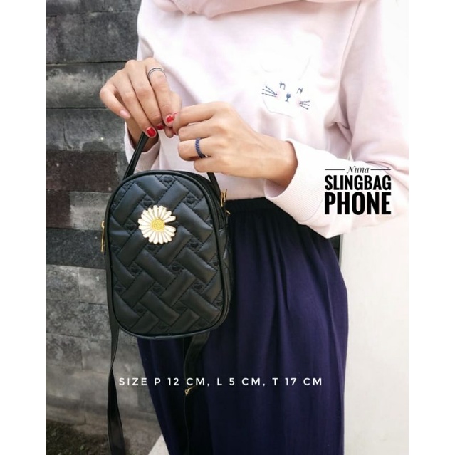 NUNA SLINGBAG PHONE BORDIR/ TAS SELEMPANG NUNA