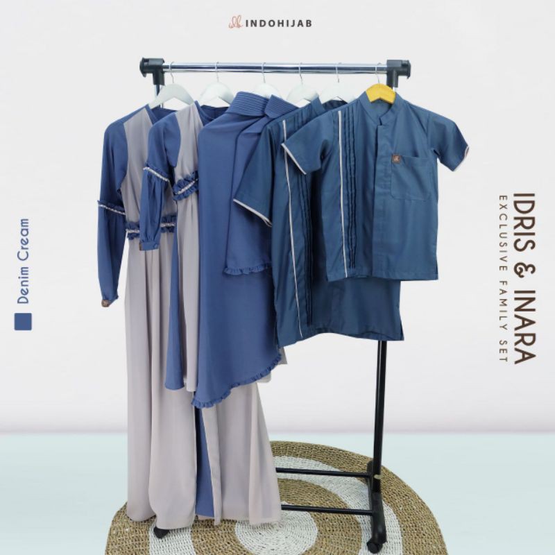 IDRIS INARA FAMILY SET INDOHIJAB