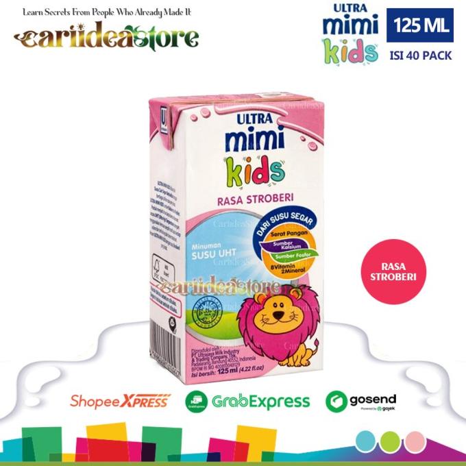 

Susu Ultra Mimi Kids 1 Karton Kemasan 125Ml | 4 Varian Rasa Sale