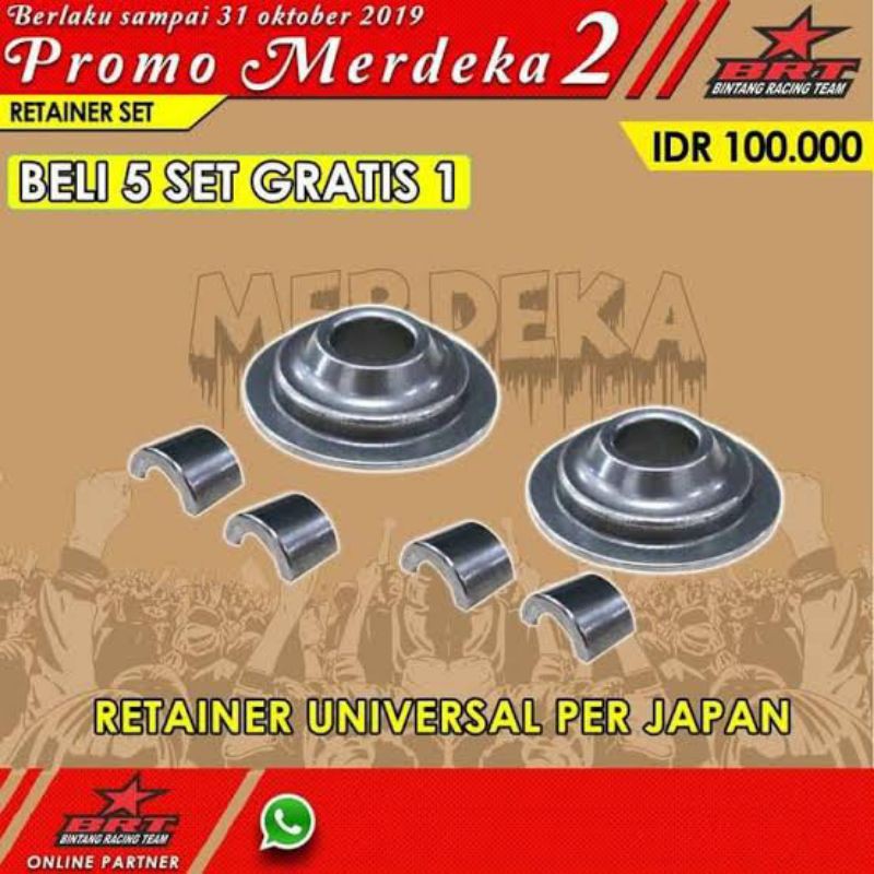 Retainer BRT Kuku Klep BRT Yamaha Mio Jupiter z Original 5mm