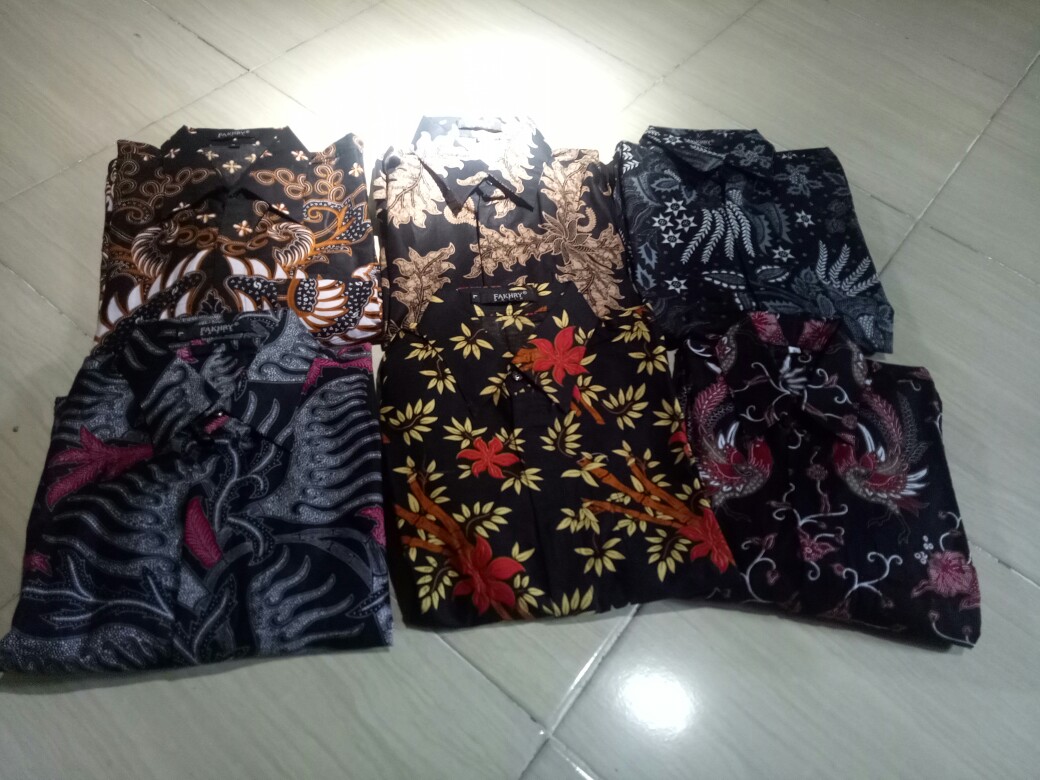 Kemeja Batik Lengan  Panjang Size M L Xl Xxl Kemeja Batik Modern