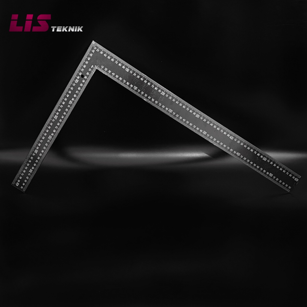 

BELTER Penggaris Siku Meter 40x60cm Penggaris Tukang Siku L full besi