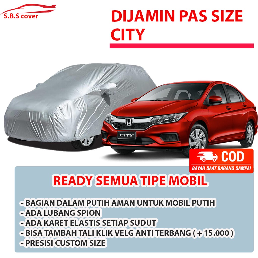 Cover Mobil City Sarung Mobil City/Sedan City/Honda City/city hatchback/city z/Vios/vios gen1/vios gen 2/vios gen 2