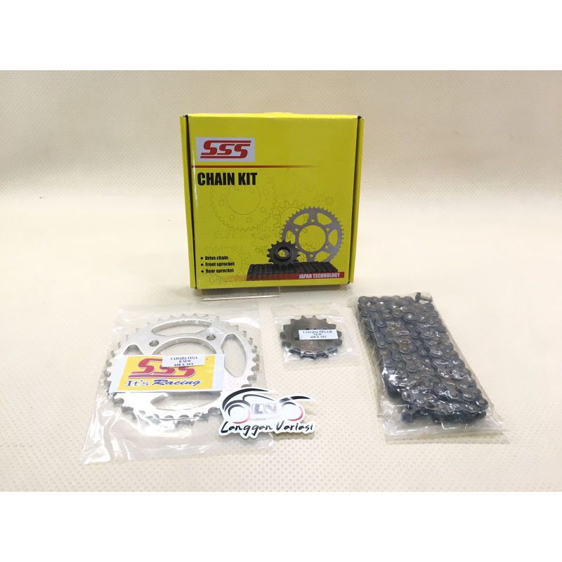 Gear Gir Set SSS Yamaha Vega R New