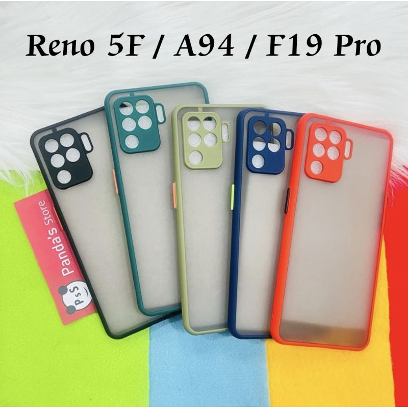 Case Oppo Reno 5F, A94, F19 Pro My choice Original + Ring Kamera / Pelindung Kamera (PsS)