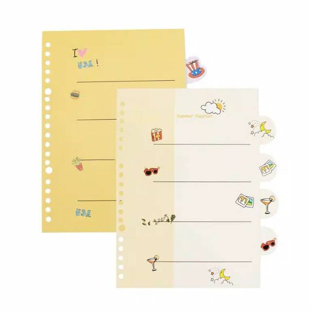 

Index Divider Ukuran A5 Ina Creative