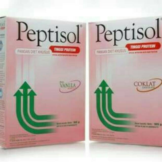 

PEPTISOL SUSU VANILA/COKLAT BY PT KALBE 185 GR