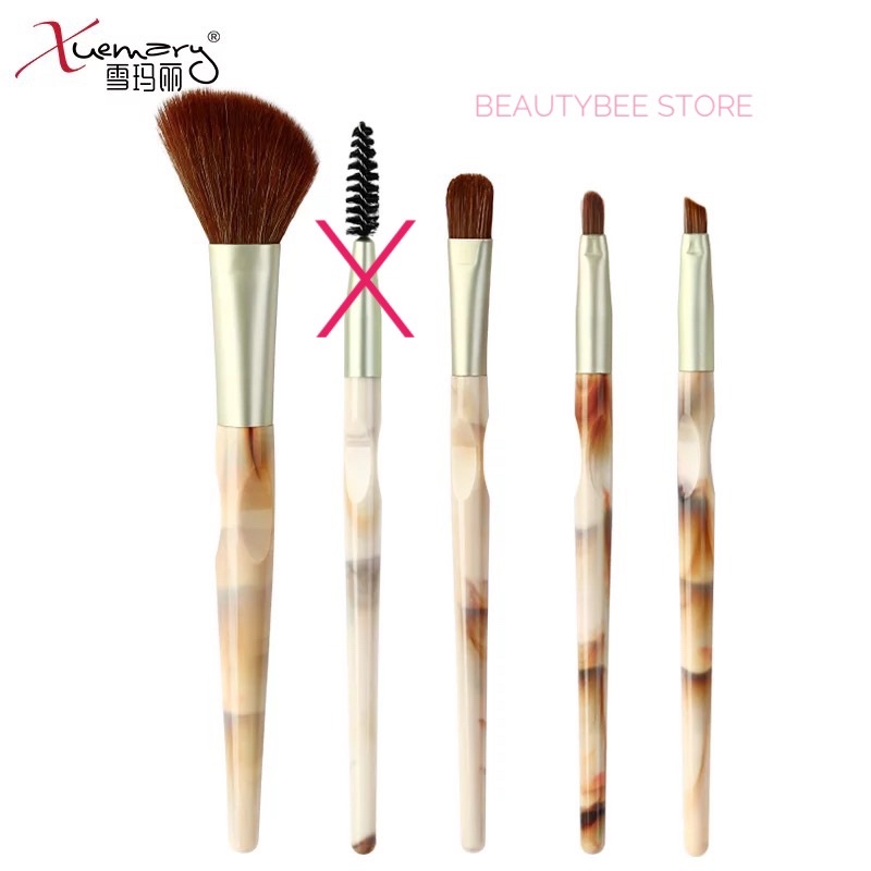 MARBLE MAKEUP BRUSH / BRUSH MAKEUP MARBLE LEMBUT PREMIUM X8517