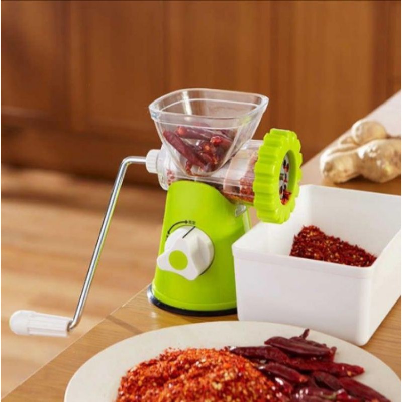penggiling daging manual plastik