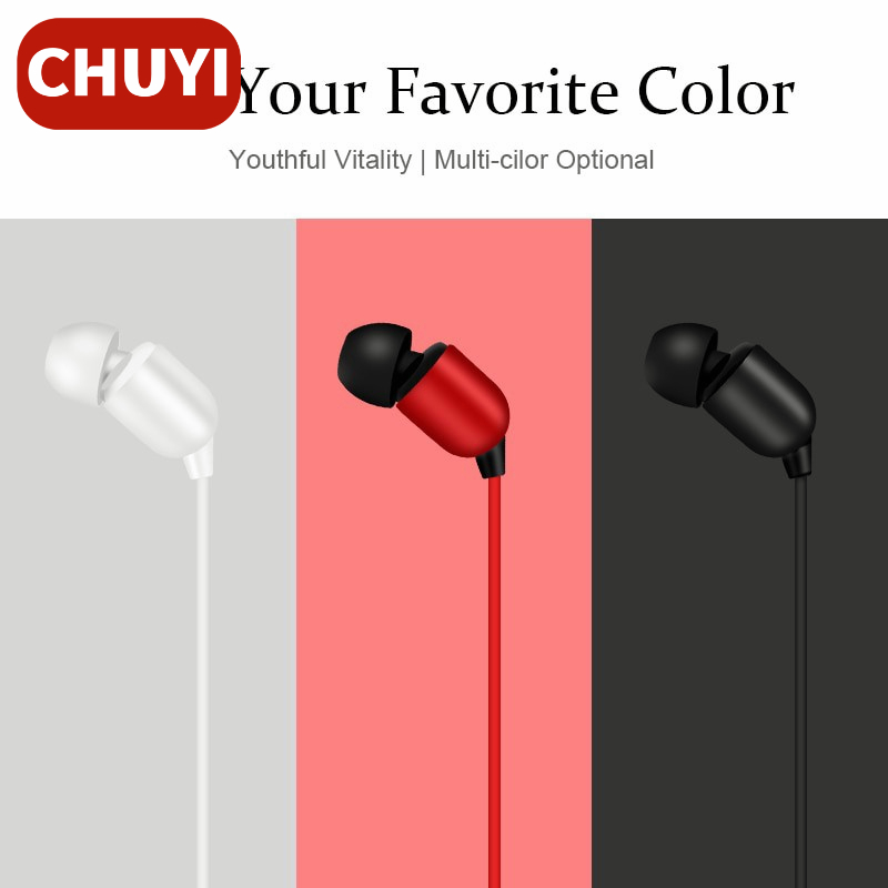 Earphone In Ear HiFi Stereo Dengan Kabel Panjang 3m + Jack 3.5mm Untuk Smartphone / Komputer / Android