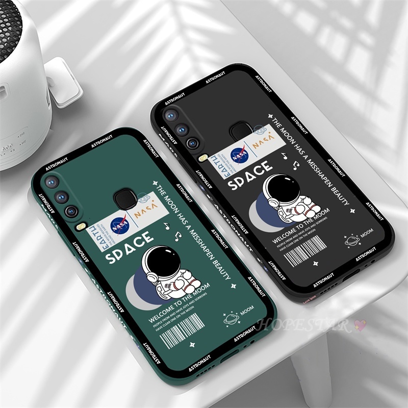 Soft Case Bahan Silikon Desain NFC Astronaut Dx Untuk Redmi Note 11S 11 Pro Redmi 10C 10A 9C 9T 9A Note 10 5G Note 10S Note 9 Note8 Note7 Poco M3 Pro X3 Pro