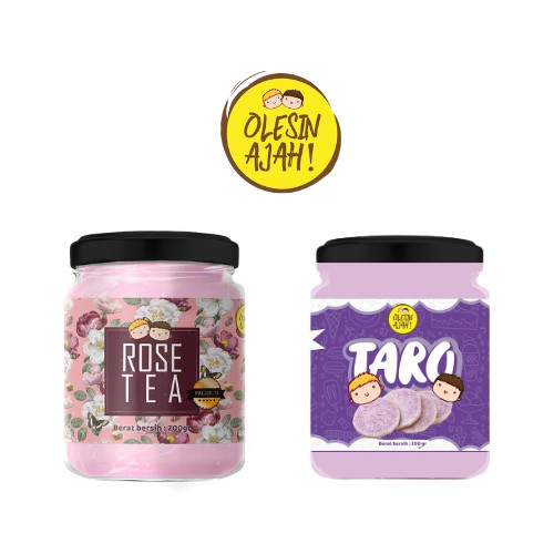 

Promo OlesinAjah Selai Rose 200Gr + Taro 200Gr