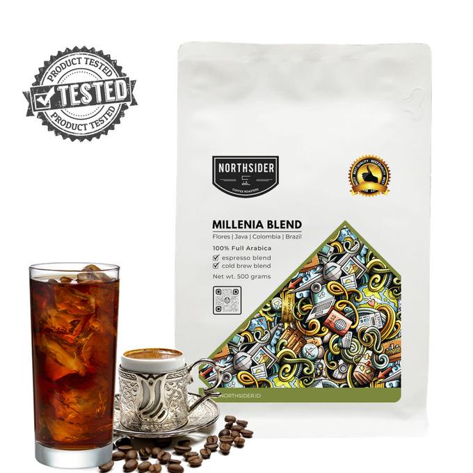

[ COD ] KOPI BIJI COLD BREW COFFEE CONCENTRATE MILLENIA BLEND - 200GR NORTHSID PROMO Kode 1242