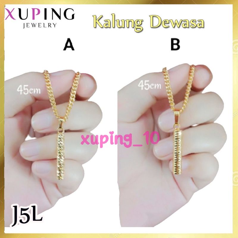 Kalung Liontin wanita dewasa xuping gold 45 cm