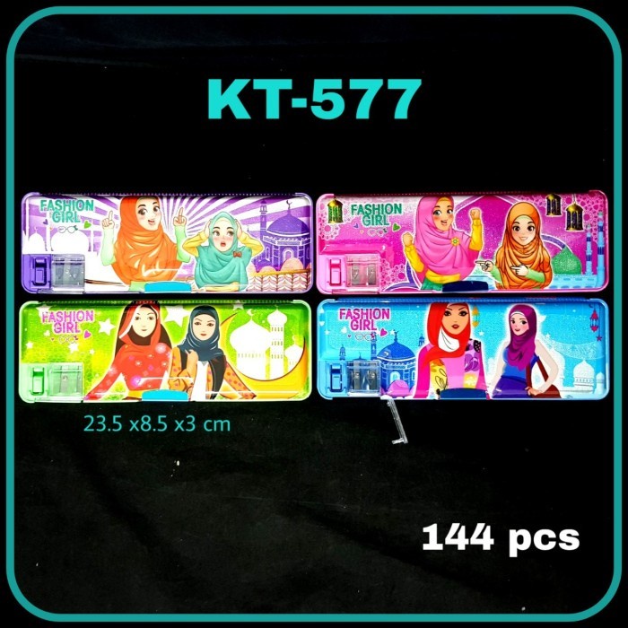

Jual Mj2 Kotak Pensil Magnet 8X23 Gliter A Tempat Pensil / Pensil Case Murah