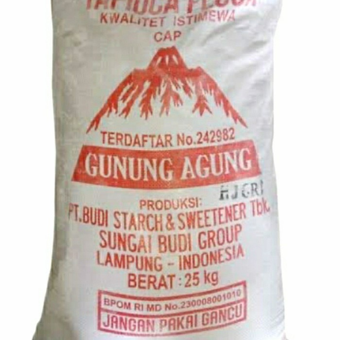 

BISA COD tepung sagu / tapioka gunung agung 25 kg