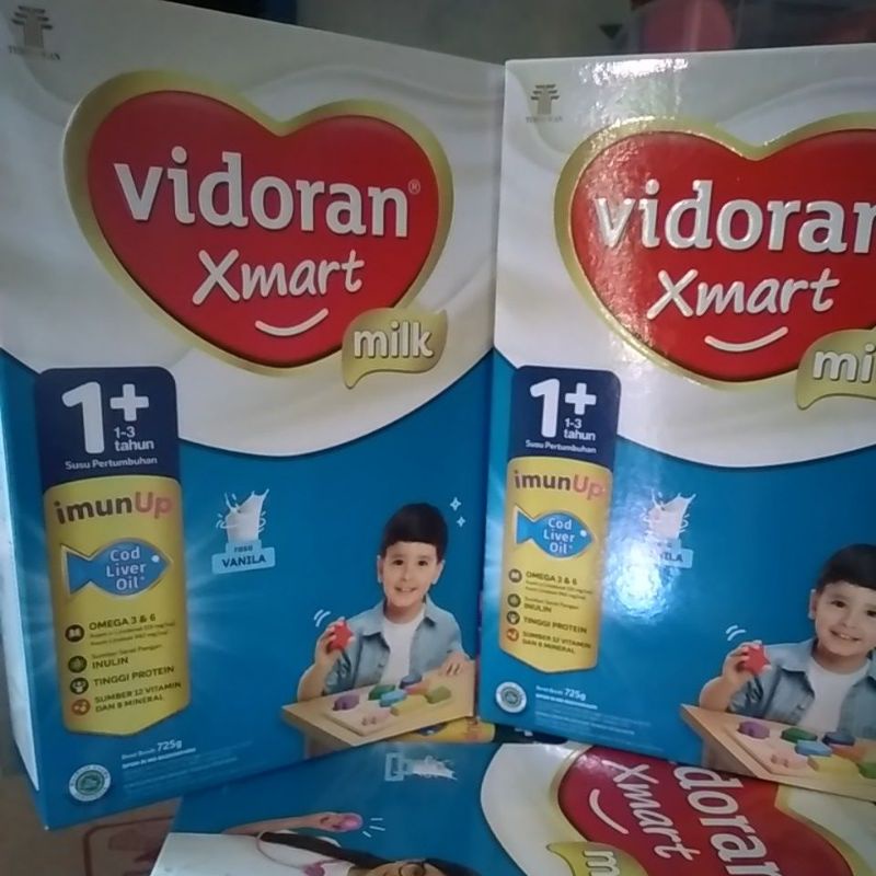 susu vidoran 1+ madu dan vanila