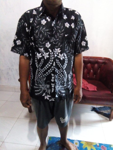 Maura Couple-sania Ruffle Batik Couple Keluarga Ori Ndoro Jowi Dnt Termurah Manuk Tarung Putih