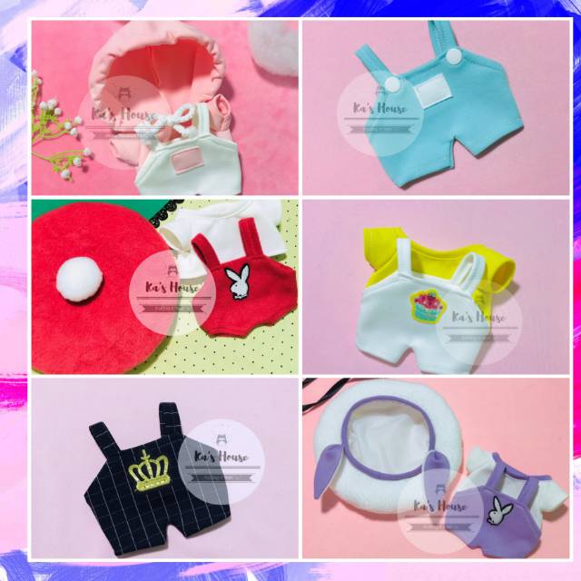 PO Kpop doll clothes 15cm and 20cm