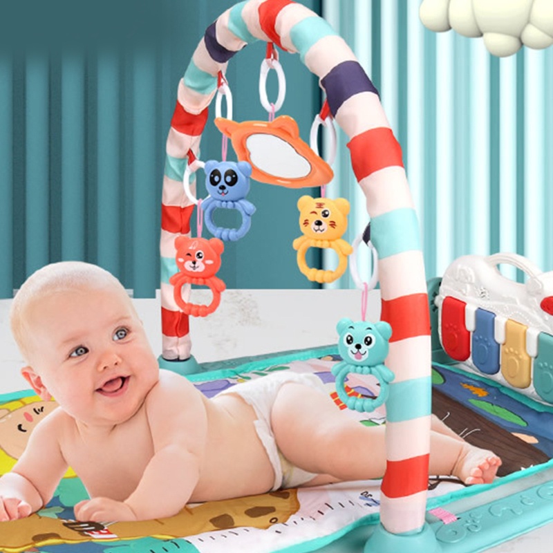 Mary Tummy for Time Matras Empuk Sensory Gym Playmat Untuk Bayi Baby Newborn Gender Neu