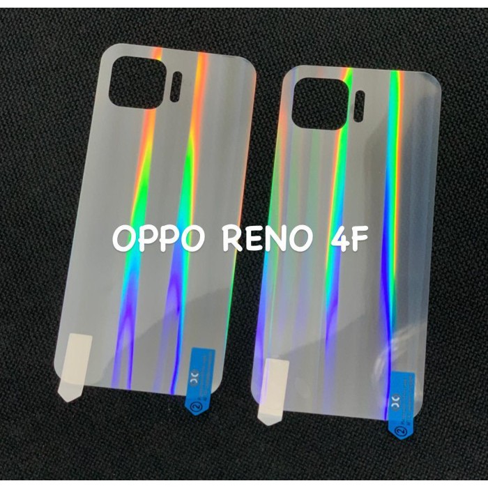 OPPO RENO 4 / RENO 4 PRO / RENO 4F BACK SKIN AURORA ANTI GORES BELAKANG