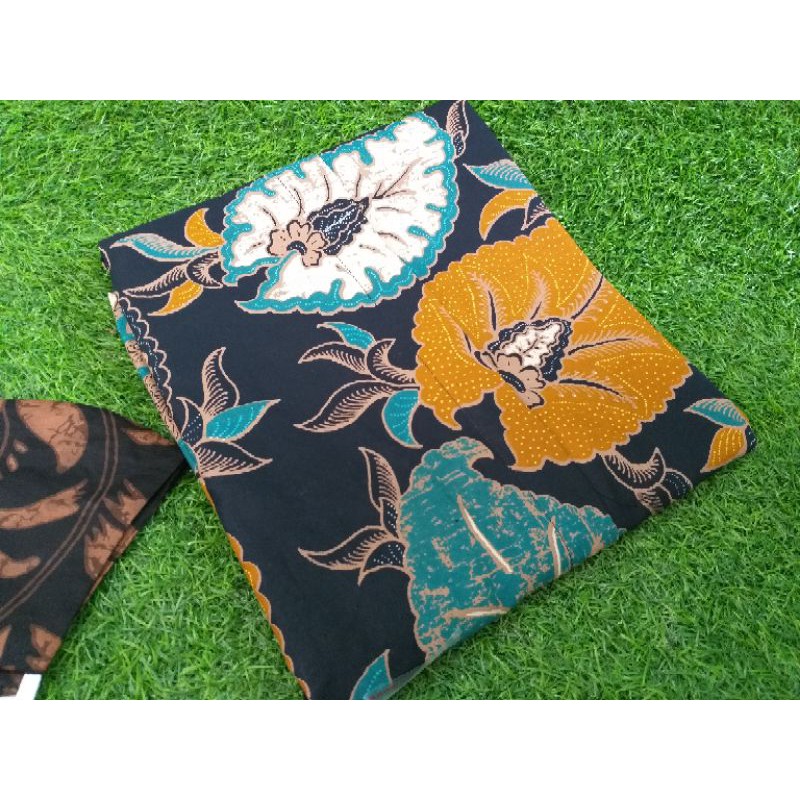 DEDAUN NAVY kemeja batik pria lengan panjang terbaru ORIGINAL BY FLORIST