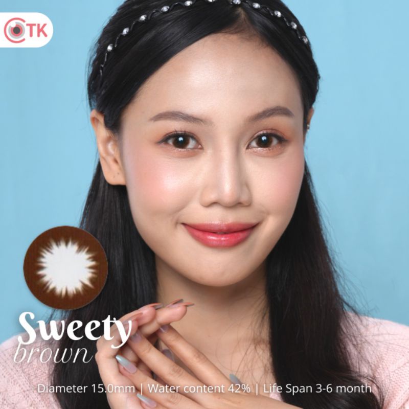 Softlens SWEETY 15 MM by CTK / Softlen Soflen Softlense Warna Normal