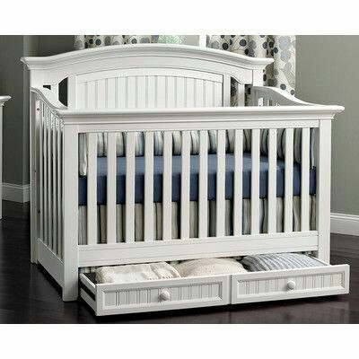 Ranjang Bayi Kayu Box Tempat Tidur Baby Putih