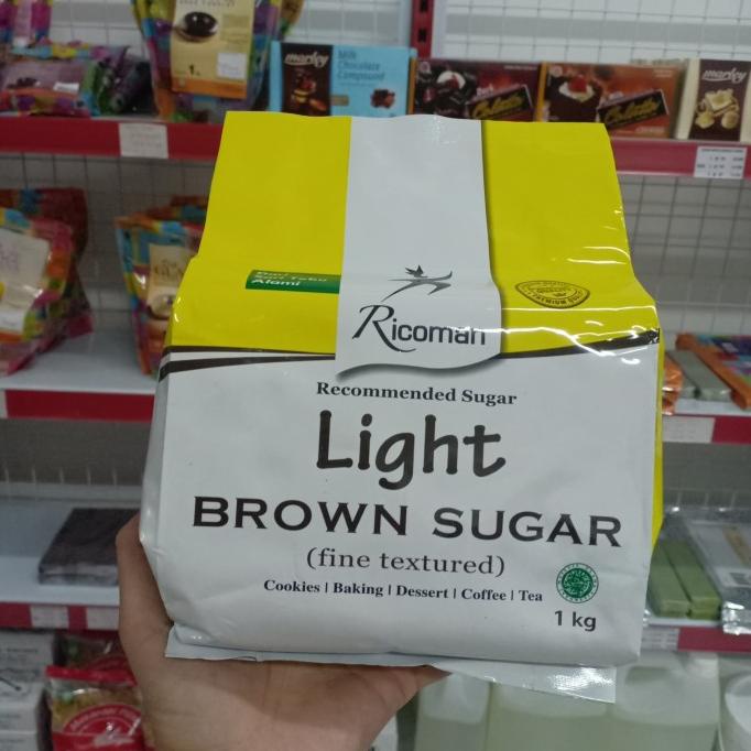 

Ricoman Light Brown Sugar 1kg