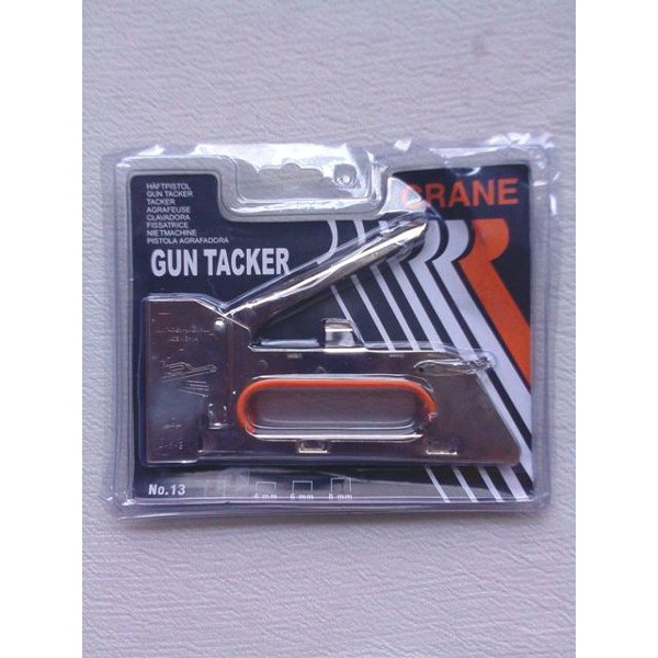 

Staple Staples Steples Gun Tembak Jok Kulit Motor / Gun Tacker 4-6-8mm