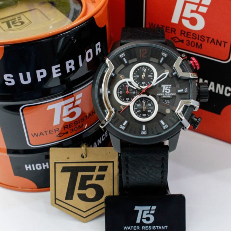 Jam Tangan Pria Keren T5 H 3819 H3819 ORIGINAL Bergaransi