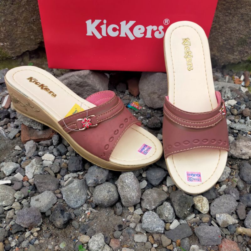 SANDAL WANITA WEDGES Selop SL