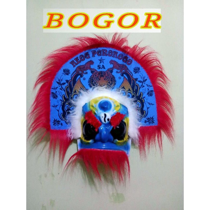mainan anak topeng barong barongan topeng barongsai topeng reog