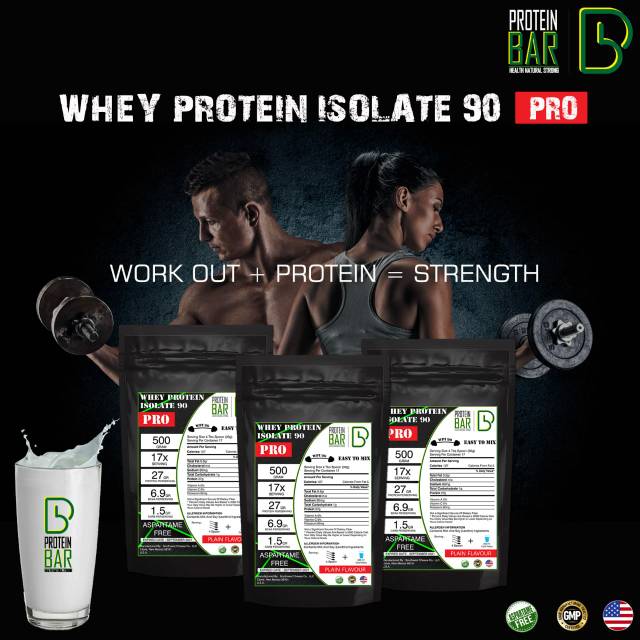 SUSU WHEY PROTEIN ISOLATE 90 By Bar protein