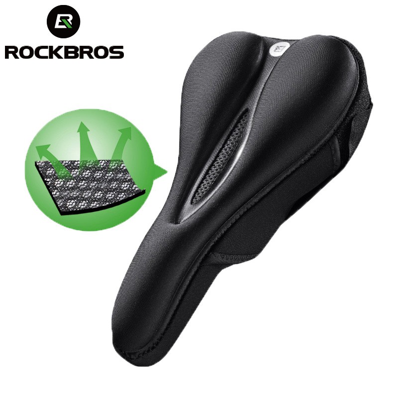 Rockbros Cover Jok Sadel Sepeda Breathable Silica Gel Mat - LF047-S