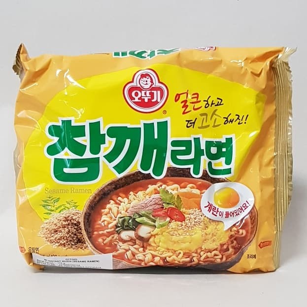 

impor-mie- ottogi sesame ramen ( non halal ) -mie-impor.