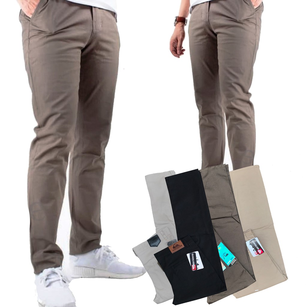  CELANA  CHINO  PANJANG PRIA KERJA SLIMFIT CASUAL HARIAN 