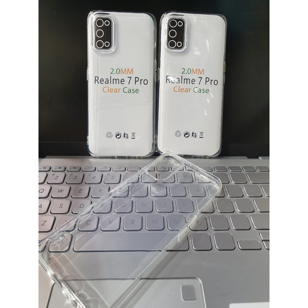 CASING COVER SARUNG CASING Realme C17 /Realme 7 / Realme 7i / Realme 7 PRO / Softcase HD Bening Full Cover / Transparan