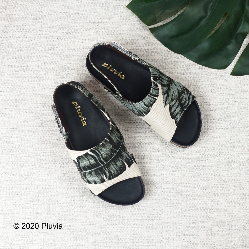 Pluvia - LEAFY Sandal Tali Wanita