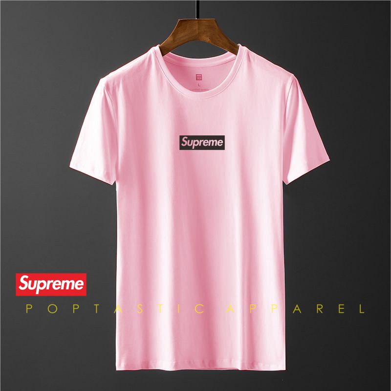 SUPREEMEE- Kaos Distro Pria Wanita Katun Combad 30S Premium/ LEMBUT / ADEM